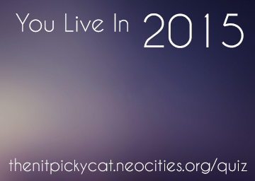 You Live in 2015