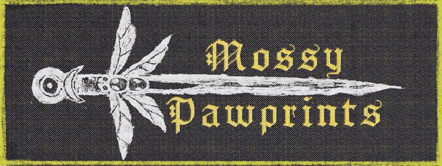 mossy pawprints