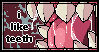 'i like teeth' stamp