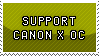 "oc x canon support" stamp