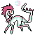 a pastel creature
