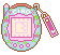 pink and blue tamagotchi